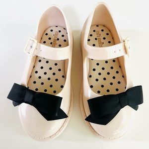 Mary jane flat mini Melissa / baige size 10